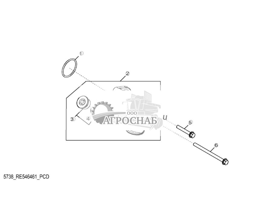 5738 Впуск водяного насоса - ST699030 89.jpg